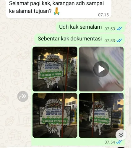 Pengiriman Papan Bunga Selamat Manggarai Selatan