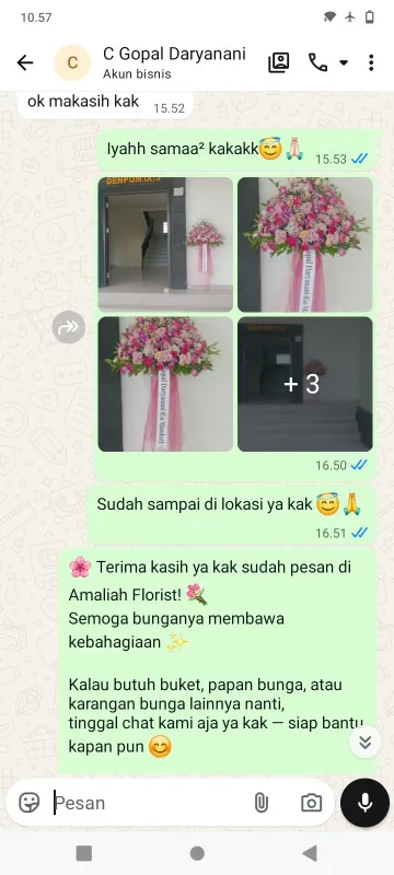 Pengiriman Karangan Bunga Manggarai Selatan