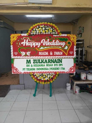 Papan Bunga di Manggarai Selatan