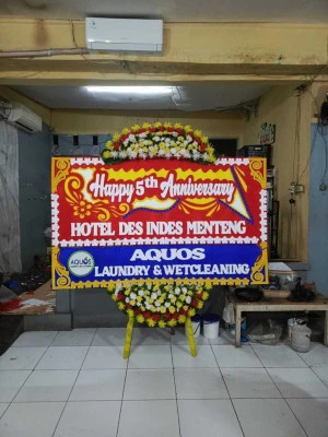 Papan Bunga di Manggarai Selatan