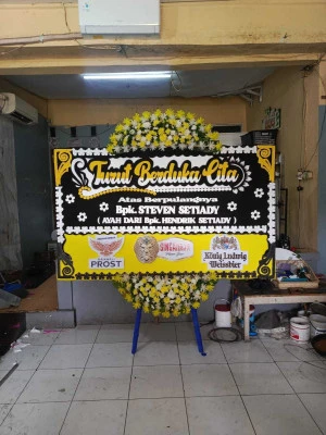 Papan Bunga di Manggarai Selatan