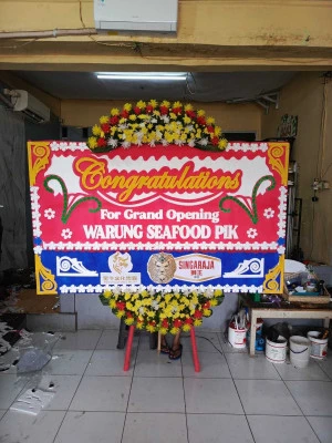 Papan Bunga di Manggarai Selatan