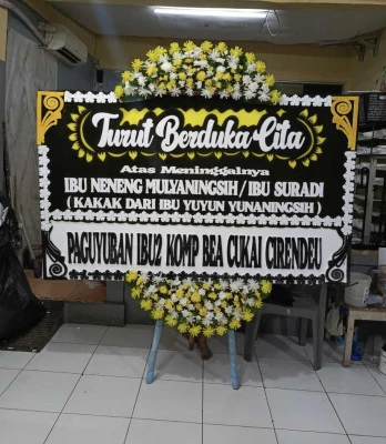 Papan Bunga di Manggarai Selatan