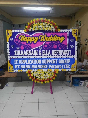 Papan Bunga di Manggarai Selatan
